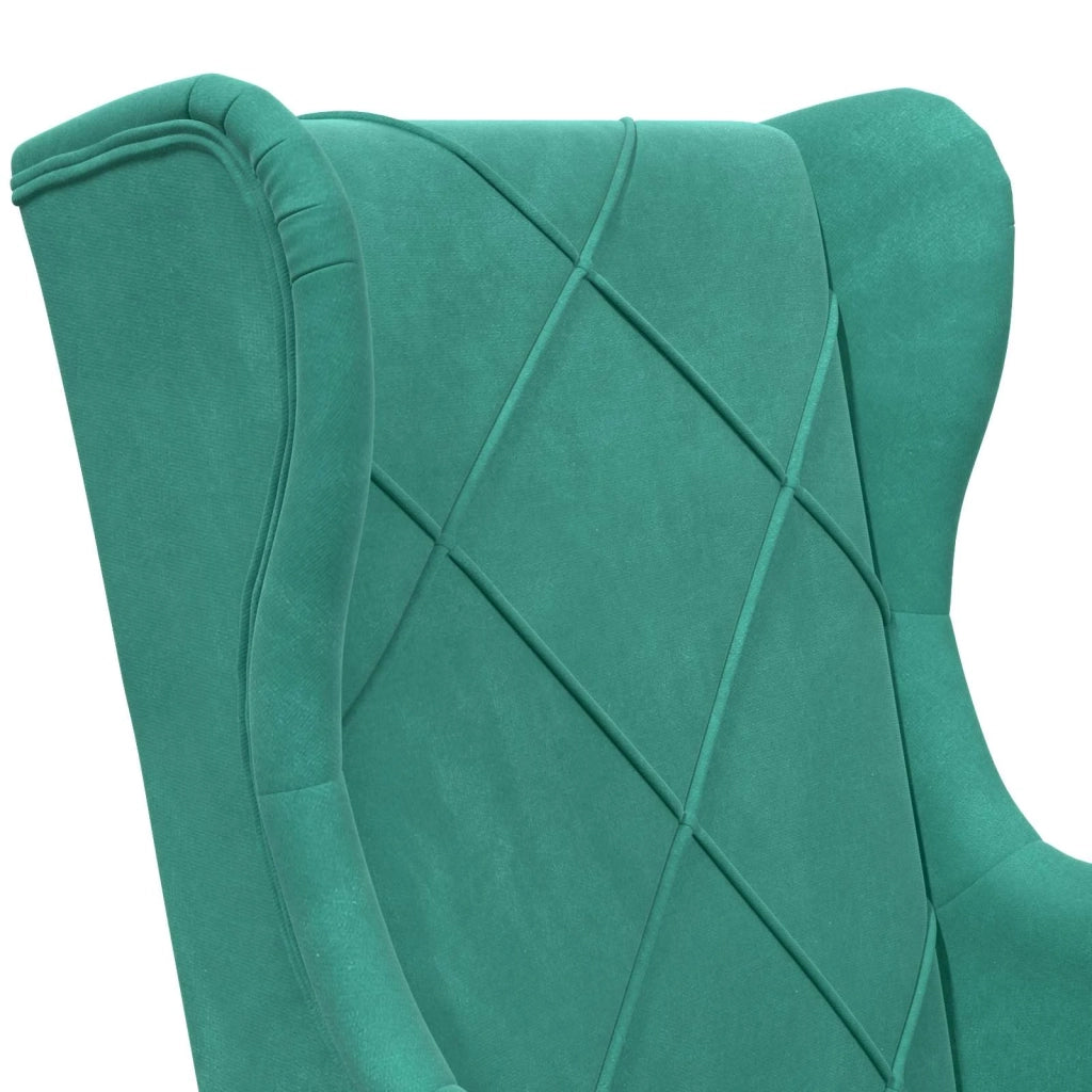 Poltrona Turchese Velluto 42029906