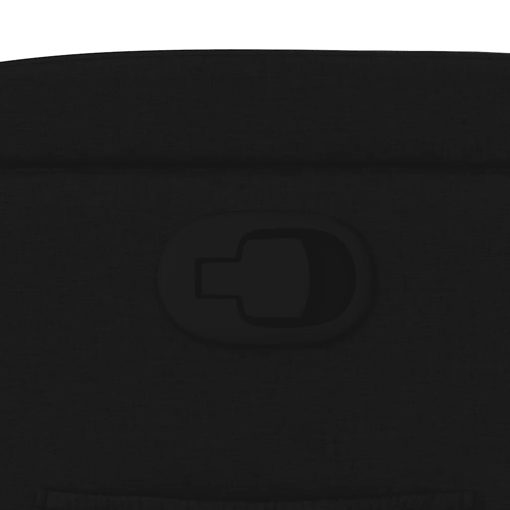 Poltrona reclinabile in tessuto nero 3205566