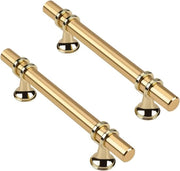 Maniglie per cucina 128mm oro - 10 pezzi - maniglie moderne per cucina