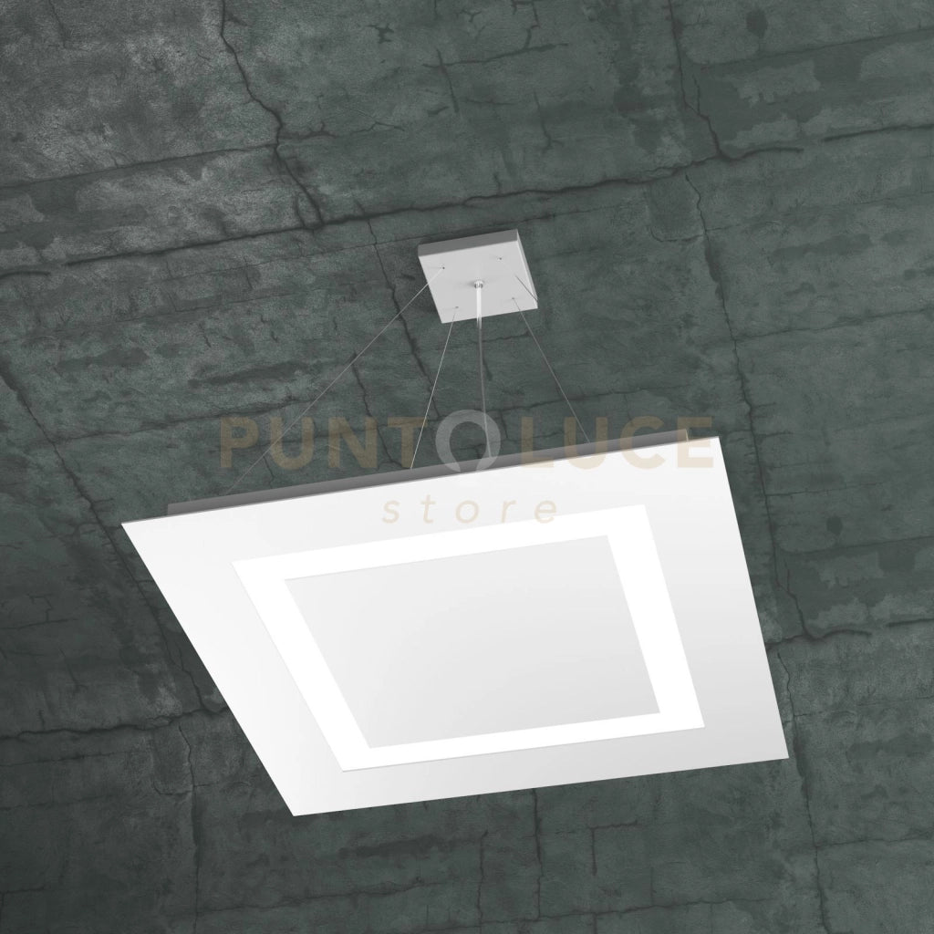 CARPET SOSPENSIONE 60X60 4 LUCI BIANCO 1137-S60-BI