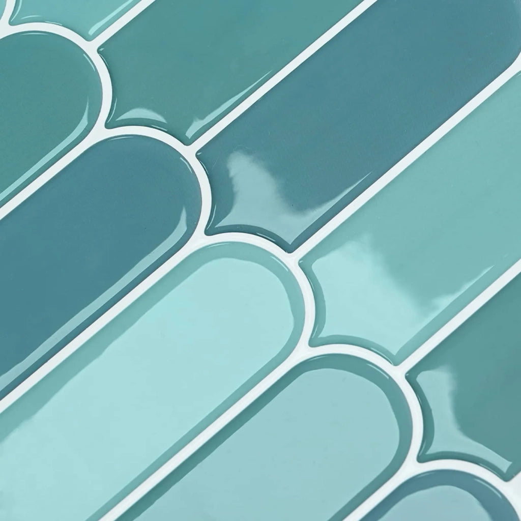 Piastrella Piuma 20 pcs Blu 30 x 30 cm Poliuretano e PET 42046208