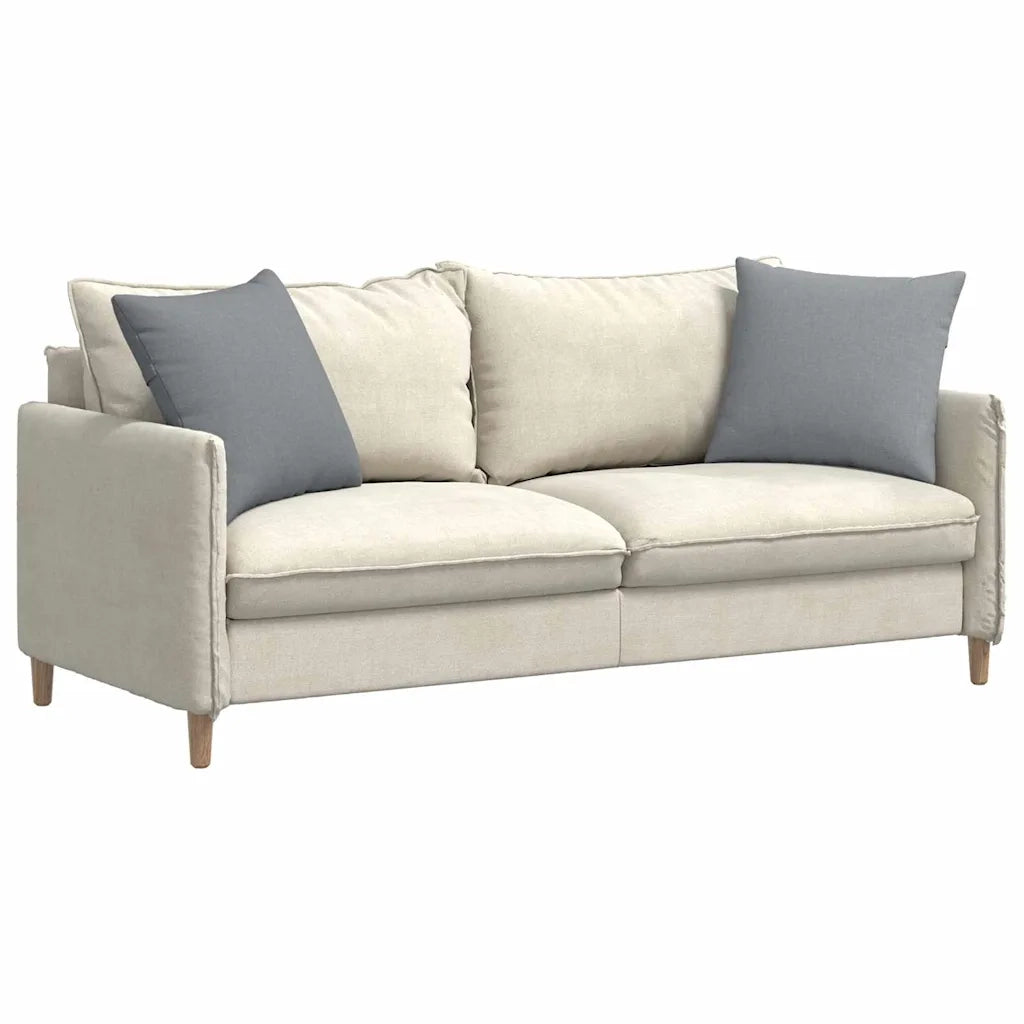 Cuscini da Divano 2 pcs Grigio chiaro 50 x 50 cm Tessuto 42013954