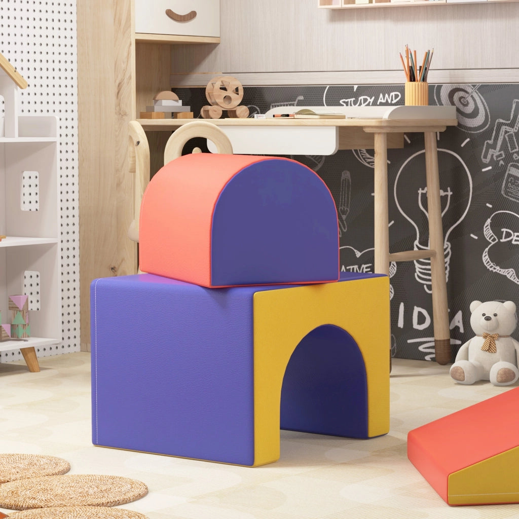 Tappeto motricit¨¤ bambini 4 pezzi ¨C zephmum ¨C multicolore