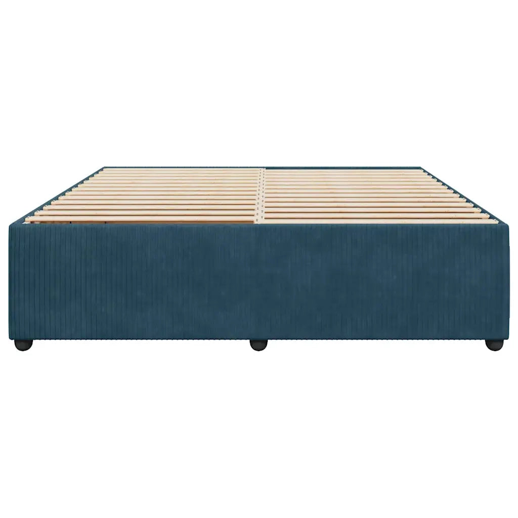 Giroletto Blu 180x200 cm in Velluto 3285028