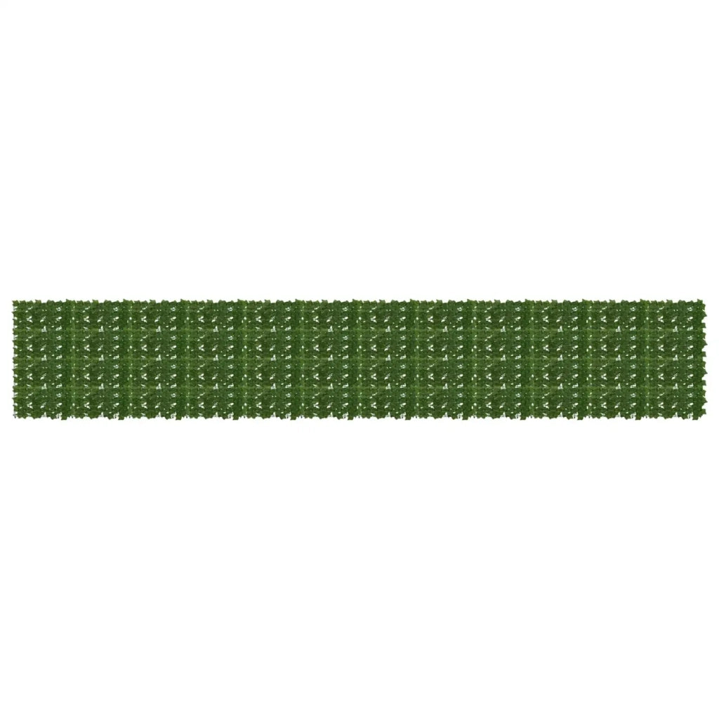 Paravento da Balcone | Schermo per balcone con foglie Verde 600 x 100 cm