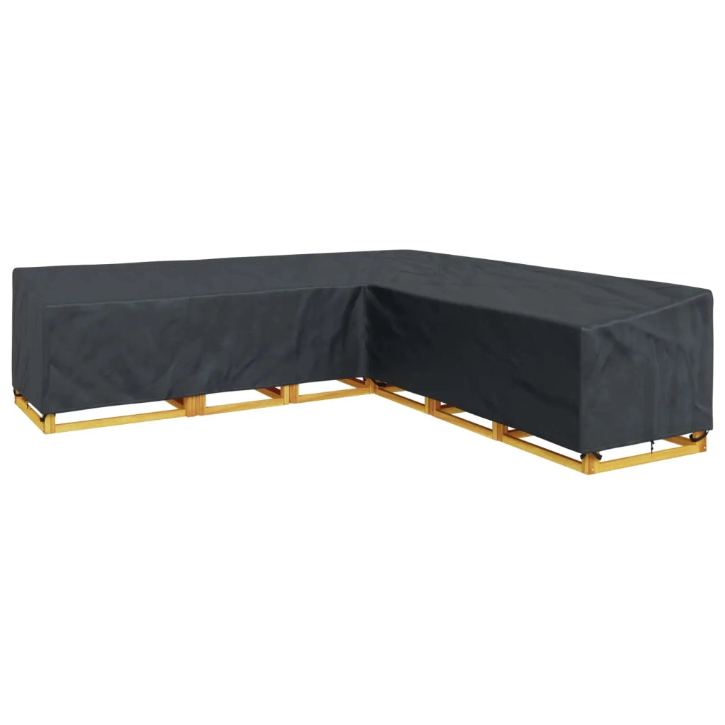 Copertura per mobili Nero 300 x 300 x 80 cm Tessuto Oxford 210D