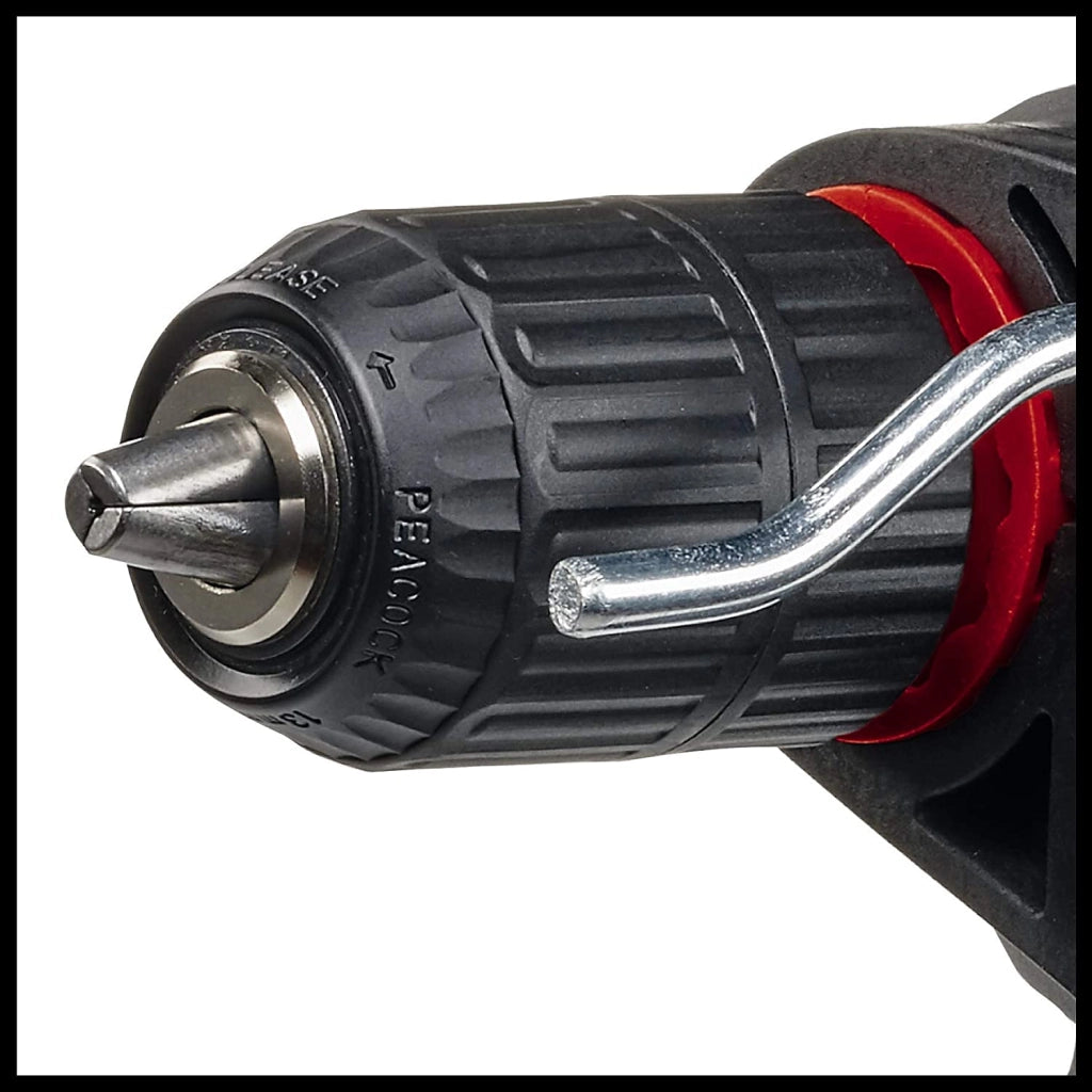 Trapano a Percussione Einhell TC-ID 720/1 E Kit Foratura Legno Muro 5 Punte 720W