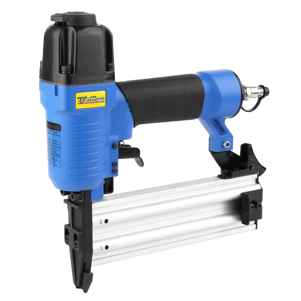 Trade Shop - Chiodatrice Spillatrice Aria 2 Funzioni Sparachiodi Pistola Per Chiodi 10 50 Mm -