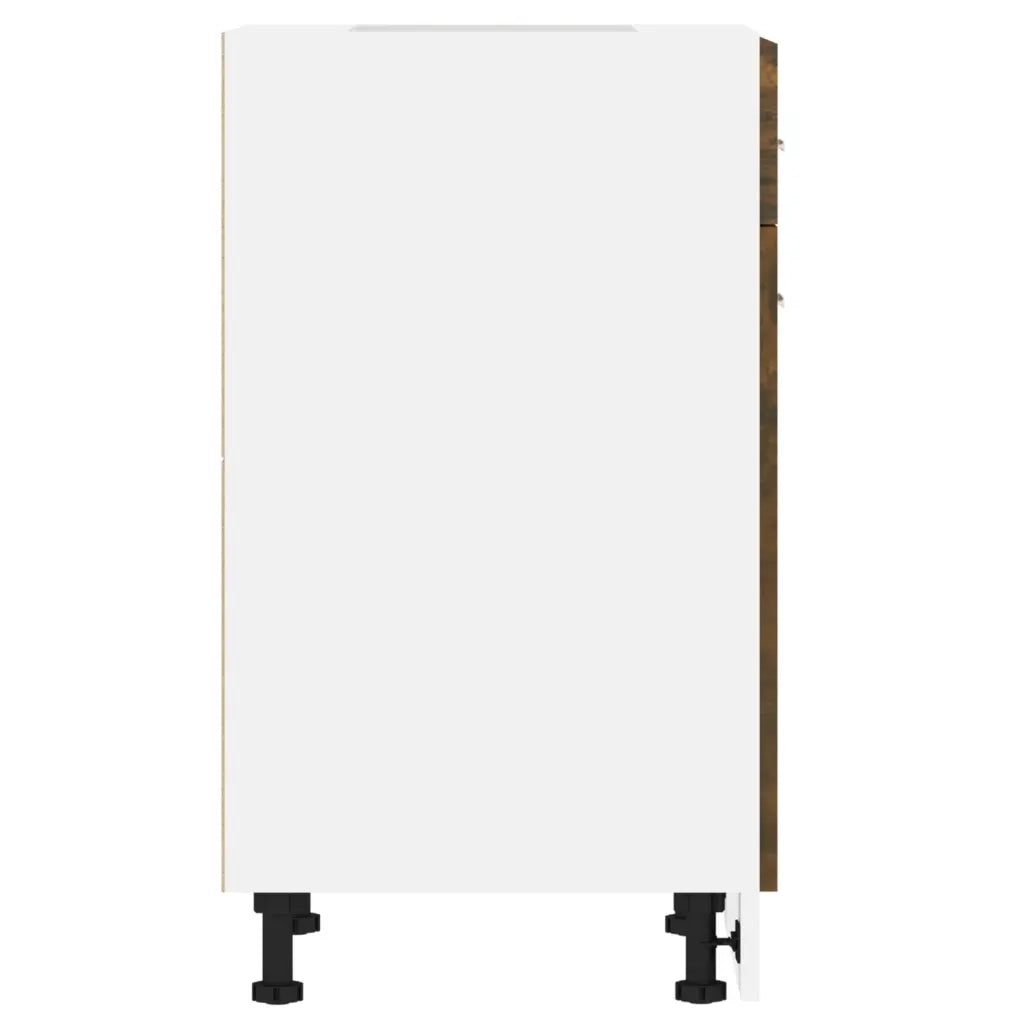 Mobile con Cassetto “Lyon” Rovere Fumo 50x46x81,5 cm 815573