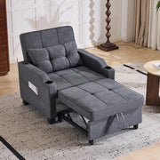 Divano letto estraibile 3 in 1 - Zephmum- Con porta bevande e USB