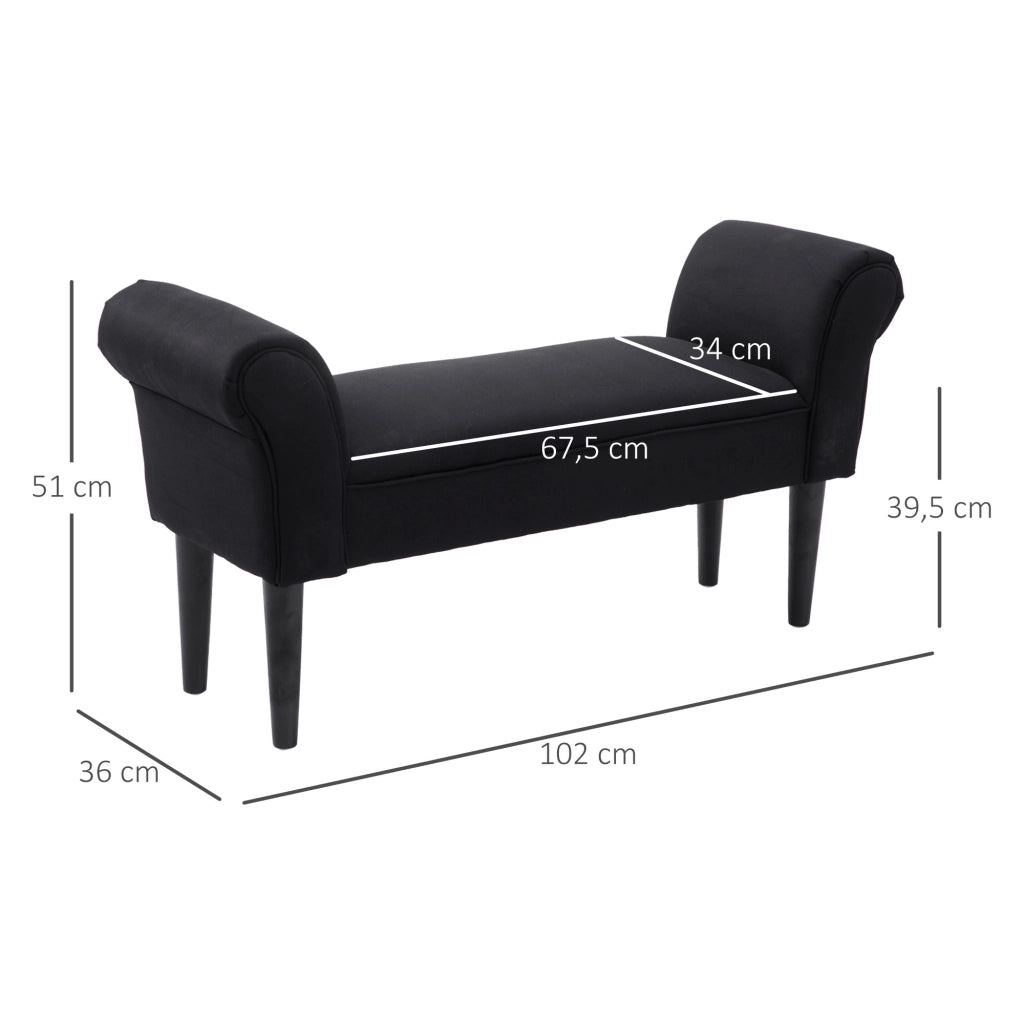 Letto con cassetti ¨C Minimal ¨C nero 102x36x51 cm
