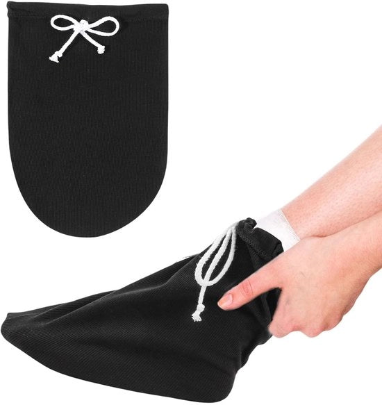 Protezione per Ginocchia - Corda di Acciaio - Estensibile - Elastico - Sotto la Ginocchia - 34 cm di Lunghezza - 22,5 cm di Larghezza - Protezione per Ginocchia