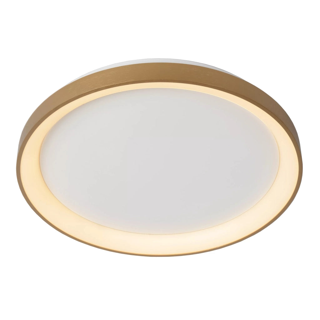 Plafoniera LED 48 cm 38W oro rotonda Vidal Lucide