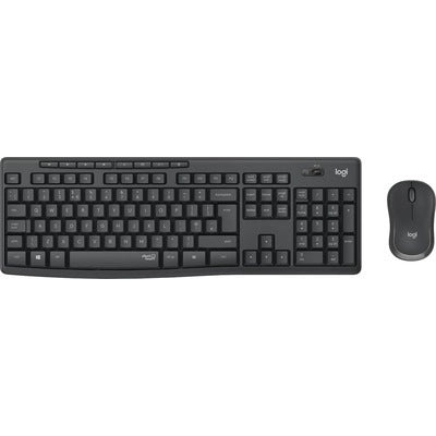Tastiera wireless logitech mk295 silent graphite - 920009797