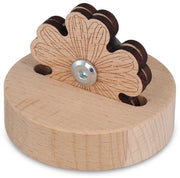 Draadsnijder per Houtsnijwerk con Base Antiscivolo - Fermo Ruggine - Acciaio Inox - Colorazione Hout - Dimensioni 7,5 x 6 cm - Garensnijder
