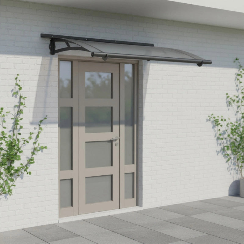 Pensilina esterna INDRA - 150 x 92 x 16 cm - Grigio
