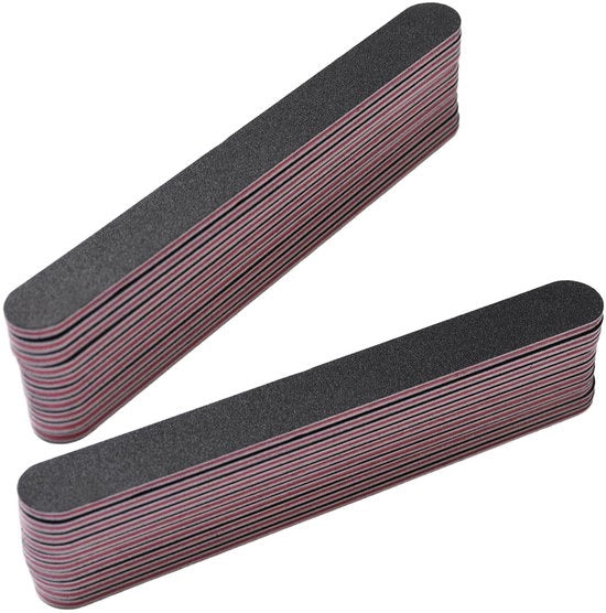 Kit di rasatura per unghie professionale a doppia faccia - 20 pezzi - per unghie di animali - piatto EVA/Rubber - set di rasatura per unghie