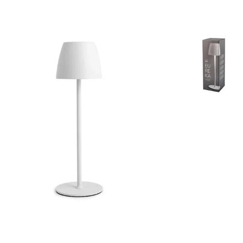 Lampada Led Eureka Bianco h 38 cm
