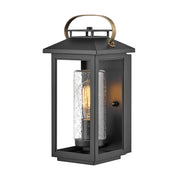 Applique esterna da parete nera E27 60W Atwater Quintiesse