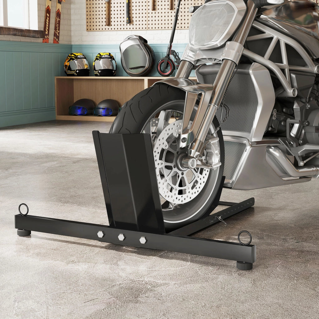 Supporto per gomma moto regolabile ¨C Minimal ¨C Nero per ?34-84 cm 816,5 kg