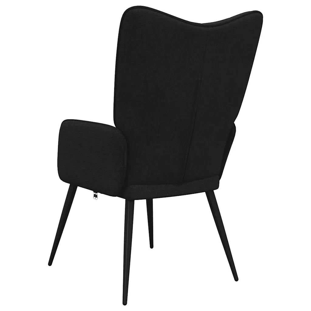 Sedia Relax Nera in Tessuto 327947