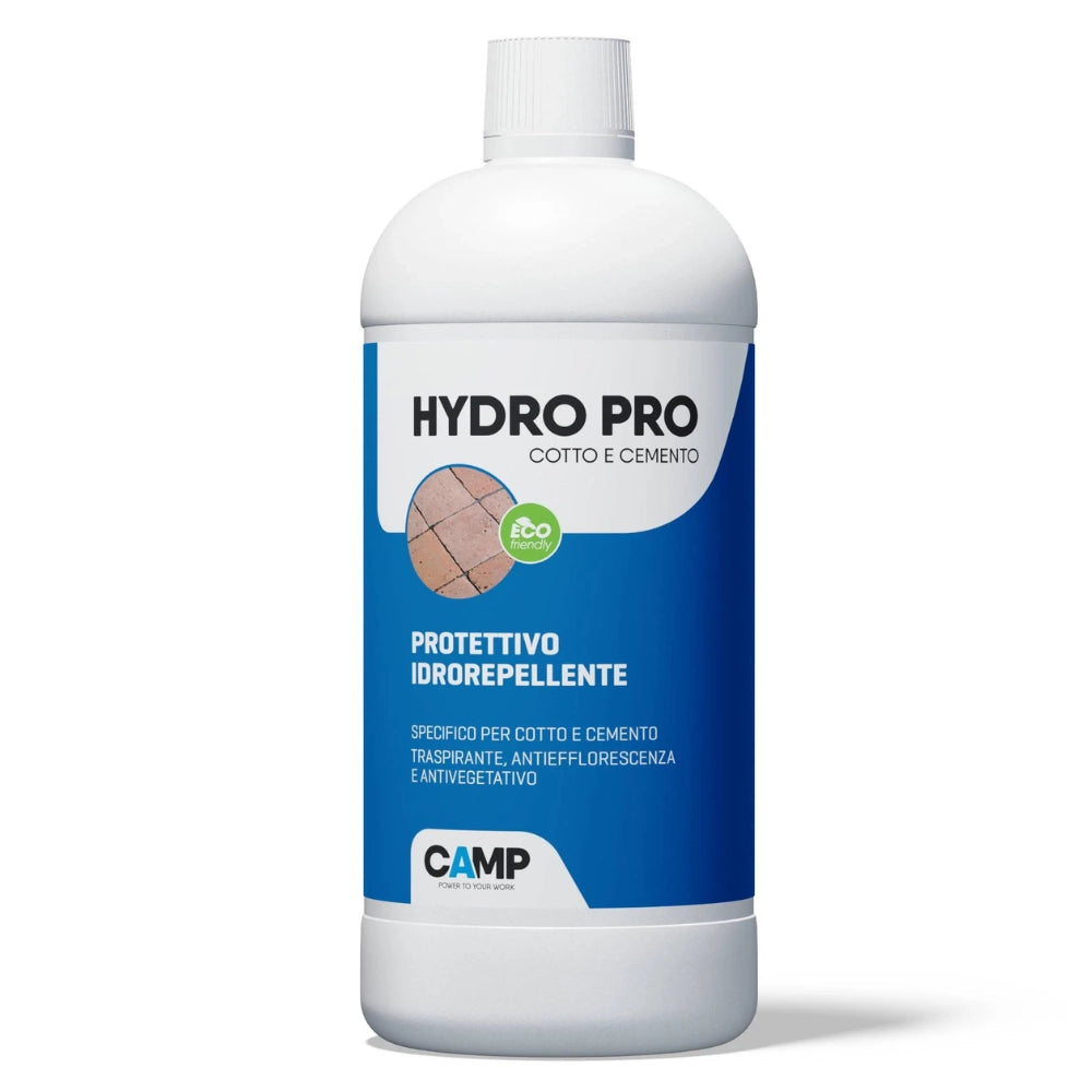 Camp hydro pro eco cotto e cemento idrorepellente a base acqua 1 l