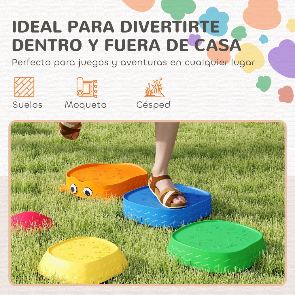 Set 5 Pietre Equilibrio Bambini ¨C Minimal ¨C Multicolore
