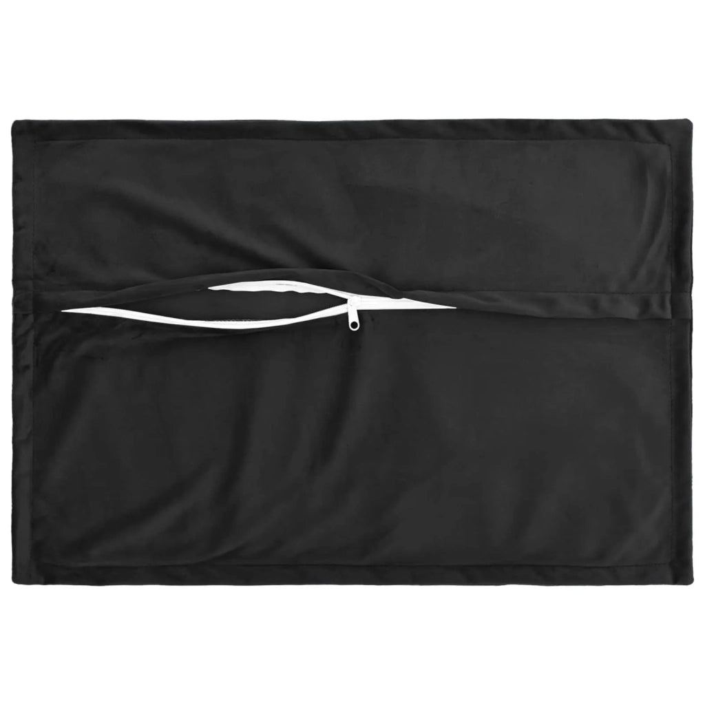 Cuscino con cuscino HOUTEN 6 pz Nero Velluto 932162