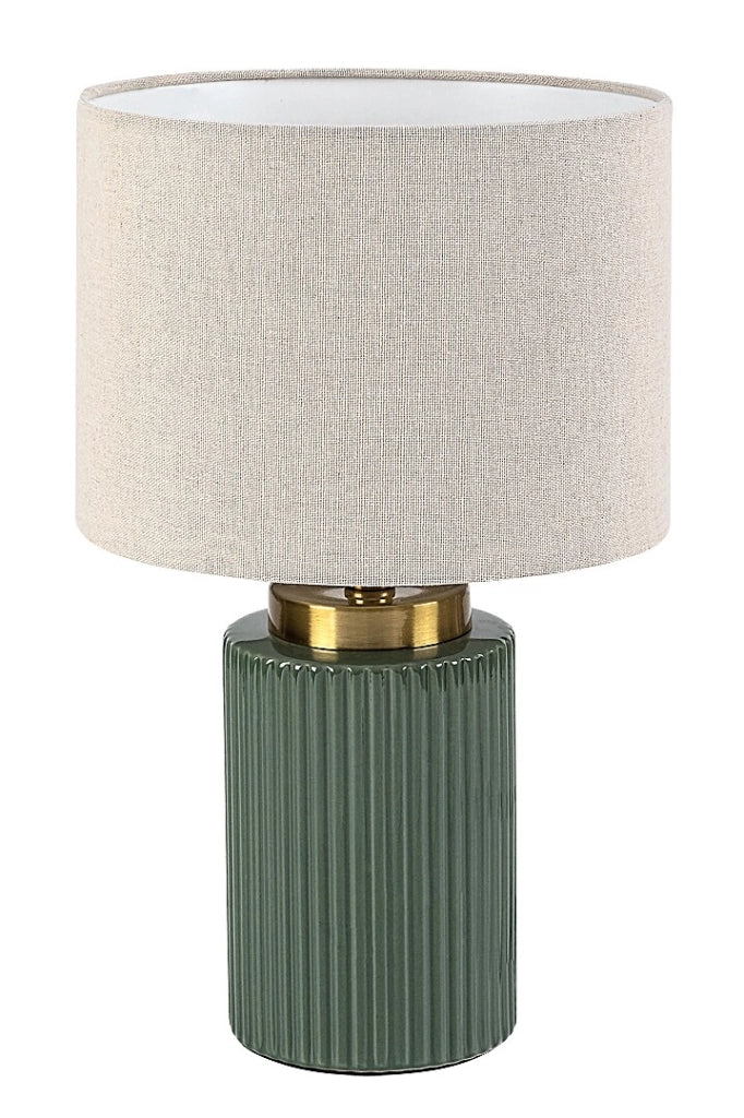 Lampada da tavolo Glovy verde ceramica E14 Rabalux