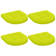 Cuscini per Sedia in 4 Pezzi 4 pz 100% Poliestere 945324