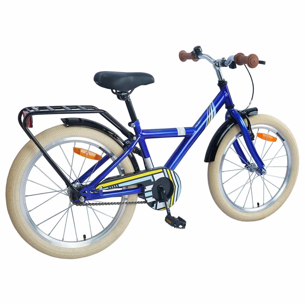 Bicicletta per Bambini 24 Pollici per 8-12 anni Blu Scuro 42009494