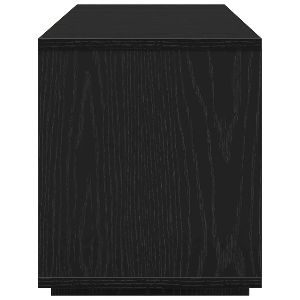 Mobile TV Rovere Nero 120 x 30 x 40,5 cm Legno multistrato 862709
