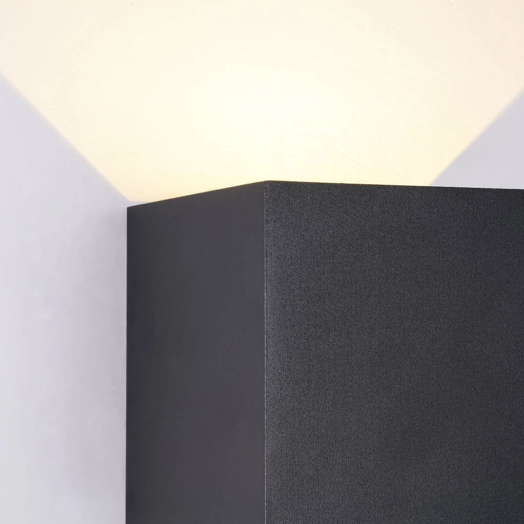 Applique esterno LED Maytoni Fulton nero IP54 3000K