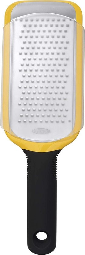 Raspante medio, acciaio inossidabile, giallo, unico taglio