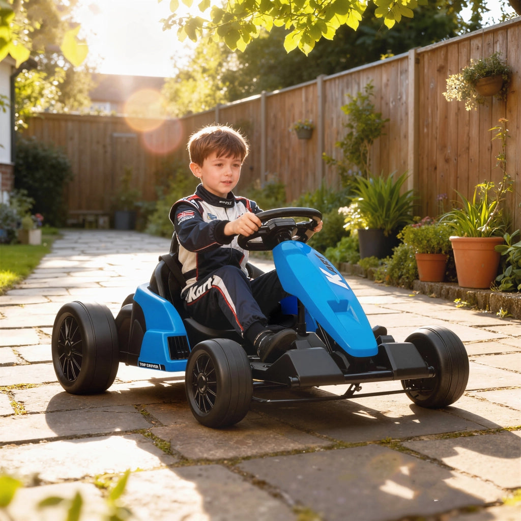 Go-Kart Elettrico per Bambini ¨C Minimal ¨C Blu