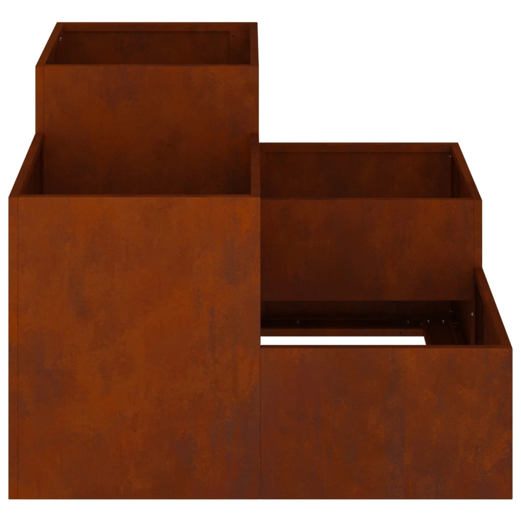 Vaso da giardino Ruggine 80 x 80 x 60 cm