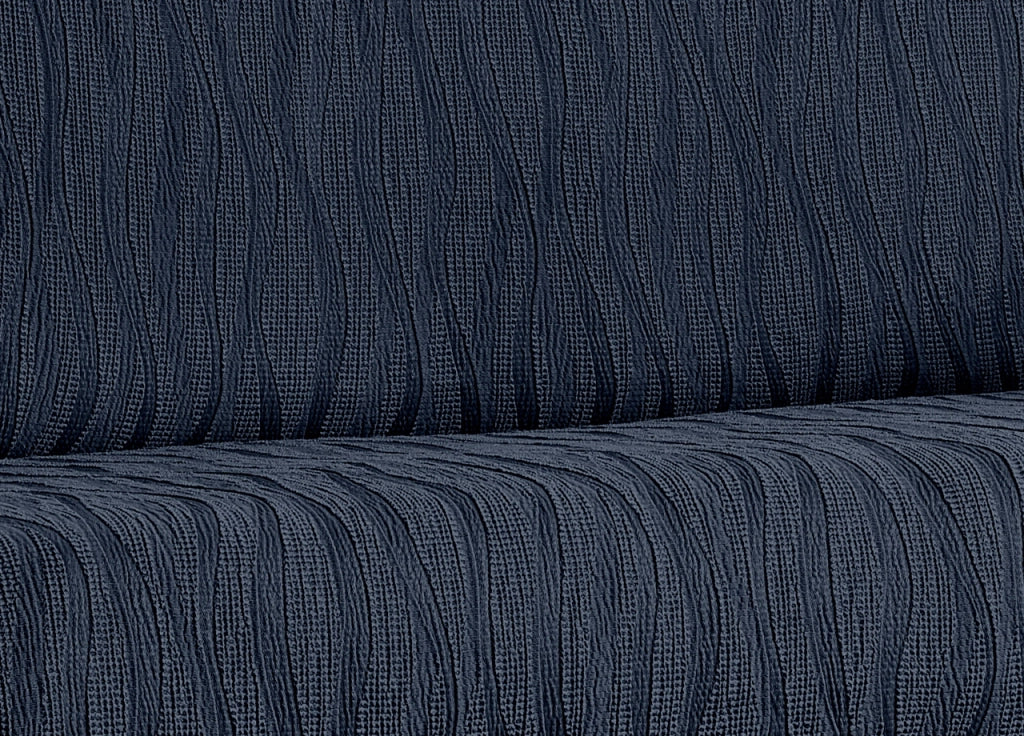 Copridivano Sofà Poltrona Elasticizzato Protezione Macchie Modello Wonderful - 3 Posti - Blu
