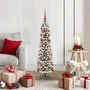 Albero di Natale artificiale con 150 LED Bianco 120 cm 3396081