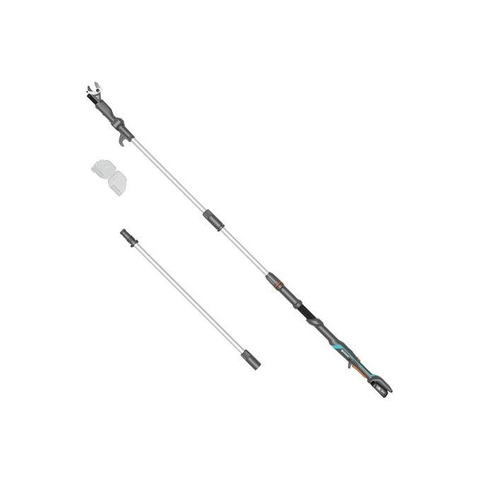 Gardena 14776-20 HighCut 360 Potatore Telescopico a Batteria 18 V 28 mm colore Nero Argento