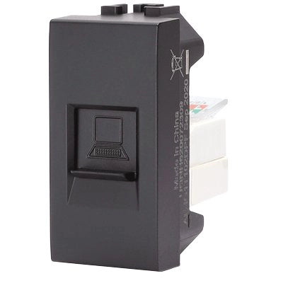 PRESA LAN ABL - NERO- 8 pezzi