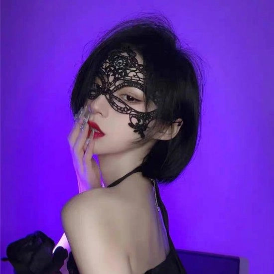 Maschera occhi per donna, accessorio per trucco, stile 7