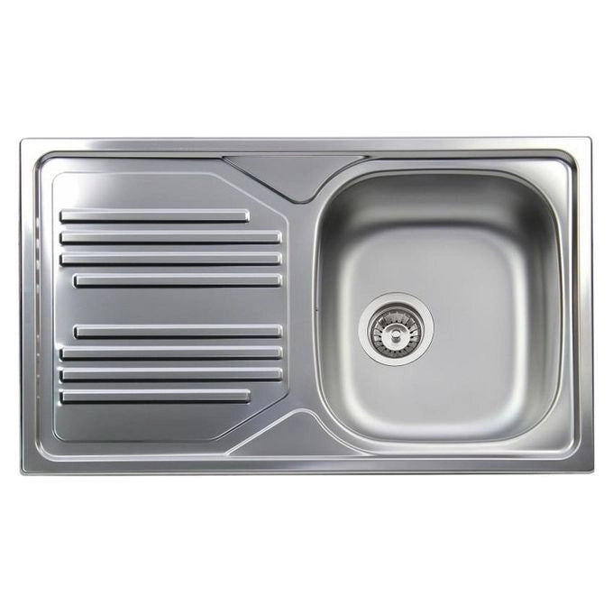 Apell TM861IRBC lavello Lavello montato su piano Rettangolare Acciaio inossidabile