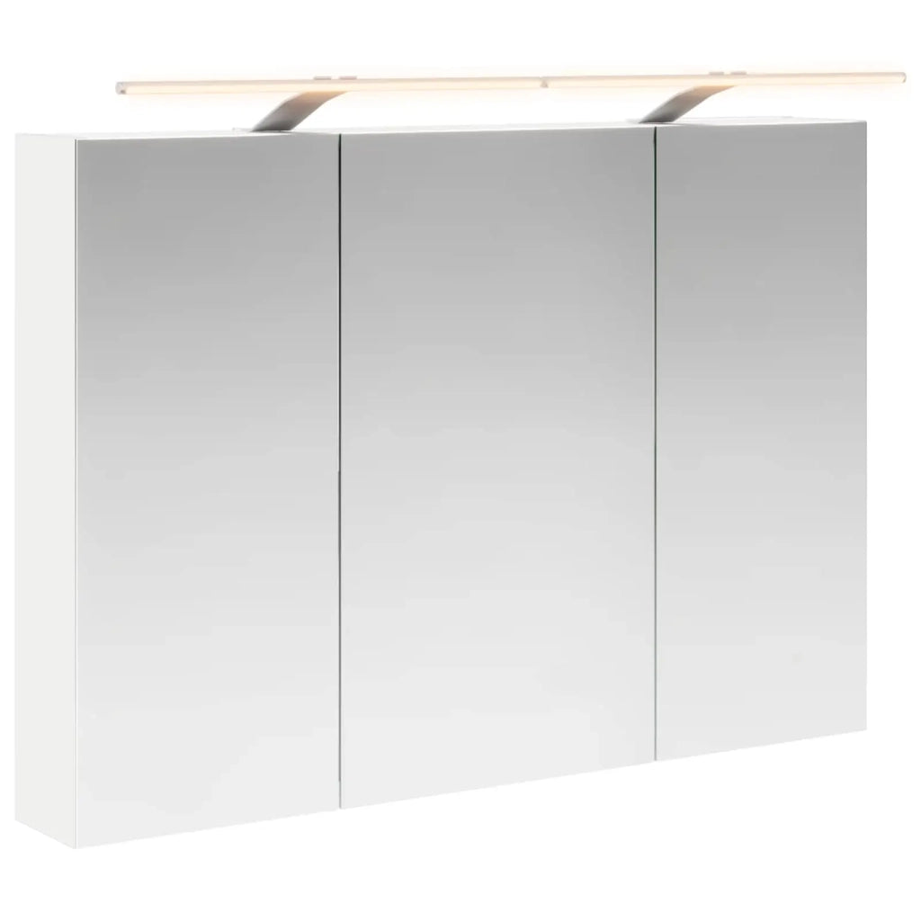 Mobiletto per specchio da bagno Bianco 100 x 14,5 x 70 cm 889127
