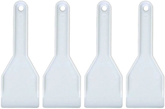 Set di 4 Scrape per Ghiaccio - Materiale ABS Duraturo - Maniglia Ergonomica - Progetto Compattabile - Scrape per Ghiaccio - Risparmio di Energie - Scrape per Ghiaccio con Maniglia Ergonomica