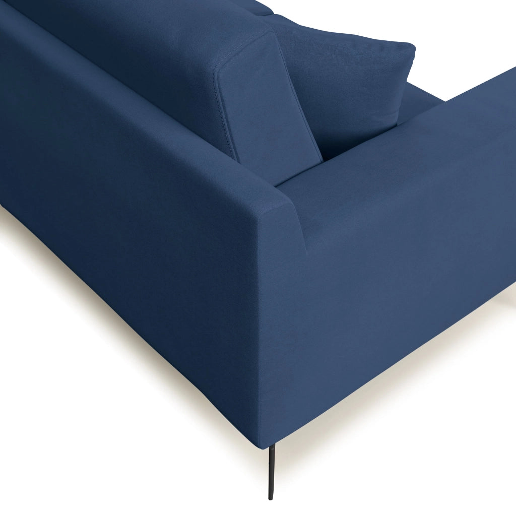 Prestige Divano design moderno T11 206 cm blu