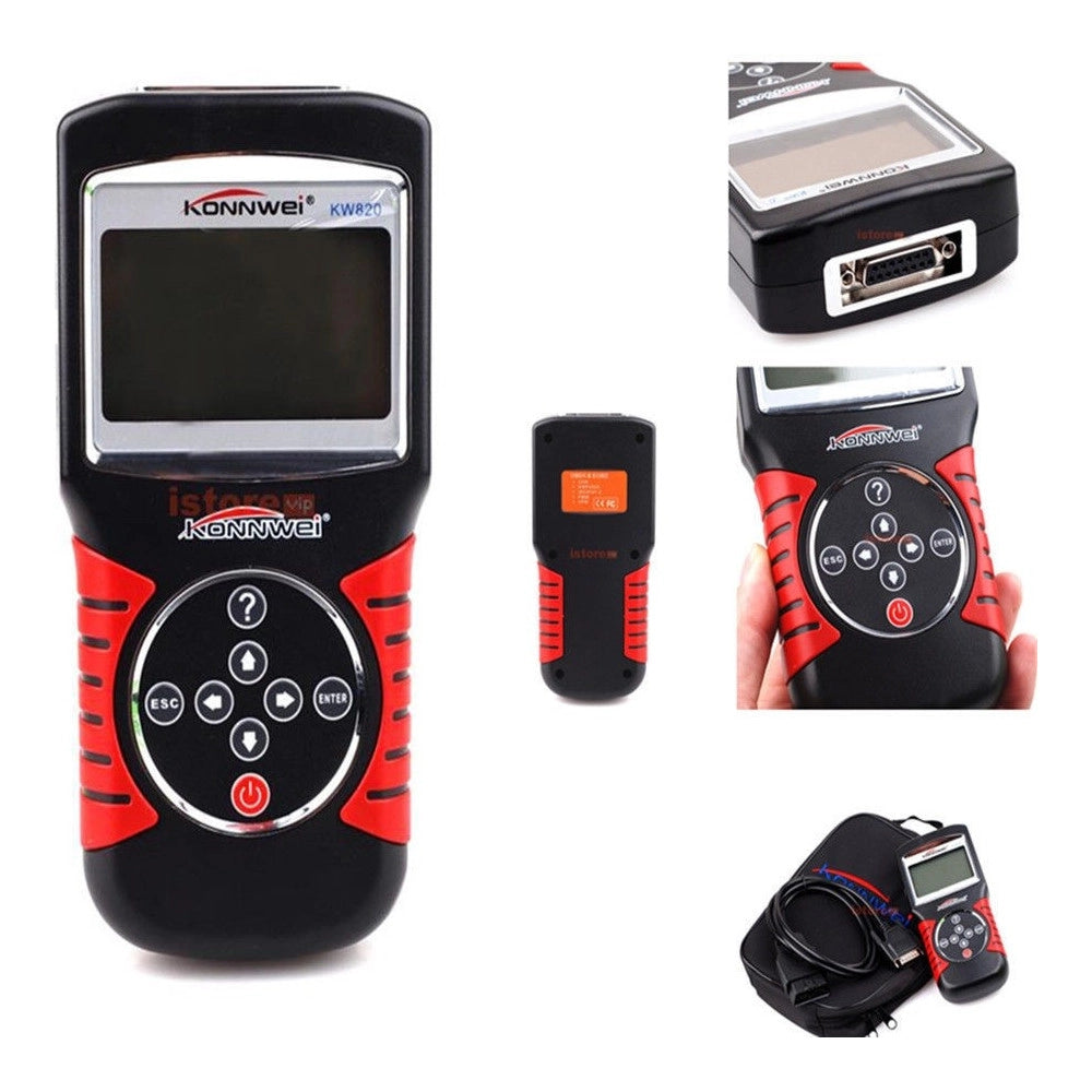 Trade Shop - Scanner Diagnosi Eobd Obdii2 Diagnostica Lettore Codici Errore Centralina Auto -