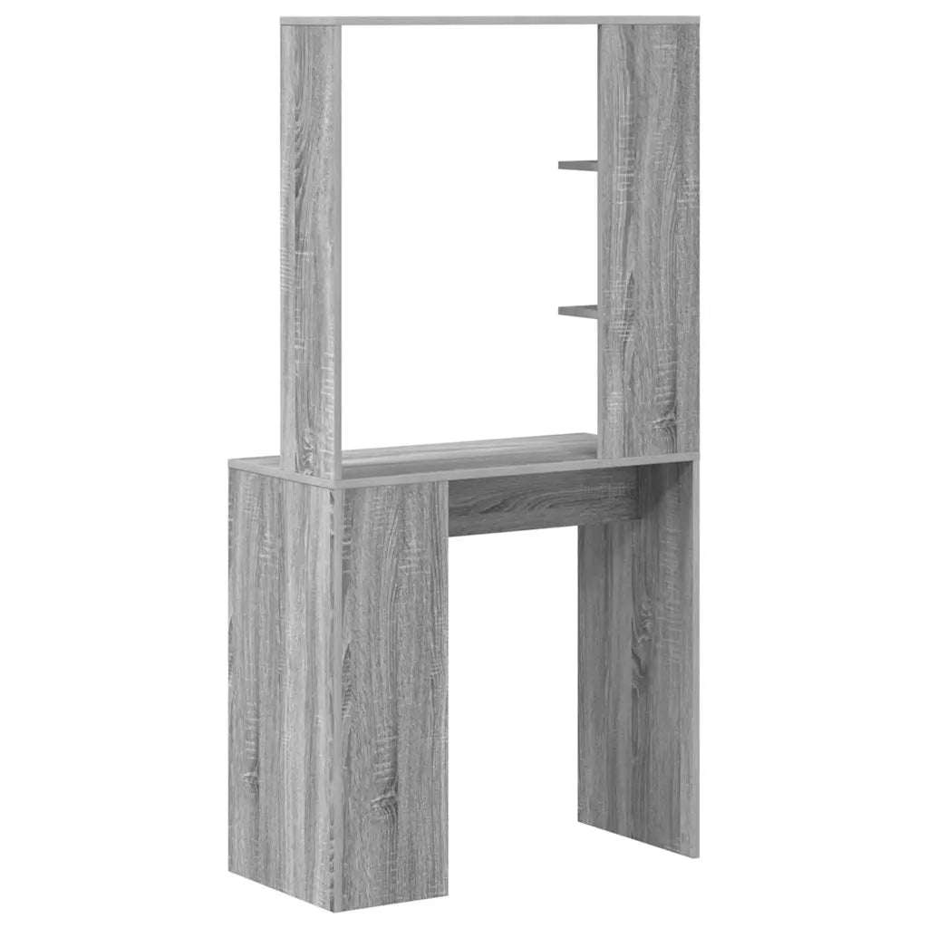 Scrivania Grigio Sonoma 78,5 x 37 x 154,5 cm Legno multistrato 869343