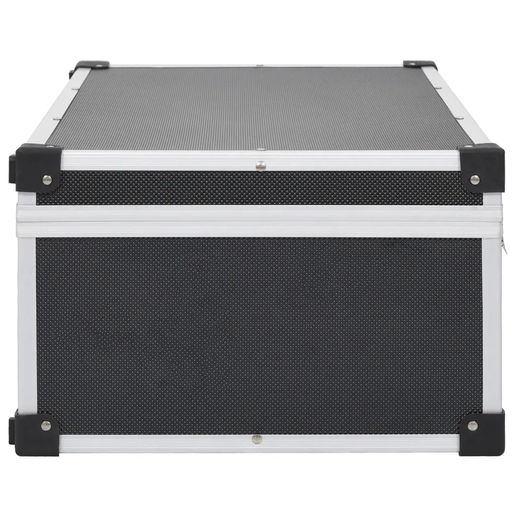Custodia CD per 80 CD in Alluminio ABS Nero 91855