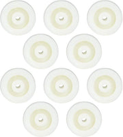 10 pezzi 2 pollici ruota in nylon - Carico massimo 20 kg - Costruzione anti-slit - Alta sicurezza - Elevazione della stabilità.