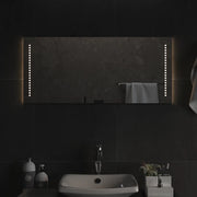 Specchio da Bagno con Luci LED 90x40 cm 151731